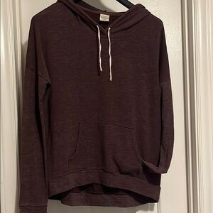 Abercrombie & Fitch Burgundy Hoodie, great for layering